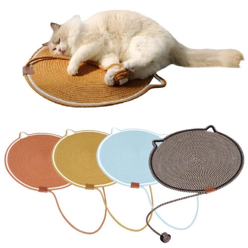 

Sofa Furniture Protector Cat Scratcher Mat Round Shape Cat Scratching Board S