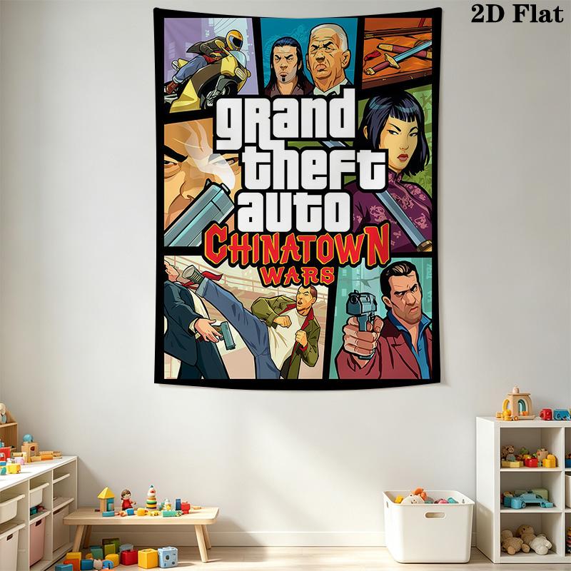 Grand Theft Auto V Urban Chaos Bedding 1 Duvet Cover 2 Pillowcase Without Core Soft And Comfortable Bedding Set Christmas Birthday Gift