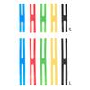 5Pcs H Bands Silicone Rubber Bands Assorted Color Rubber Bands Elastic Rubber Wrapping Bands for Wrapping and Bag Wrap