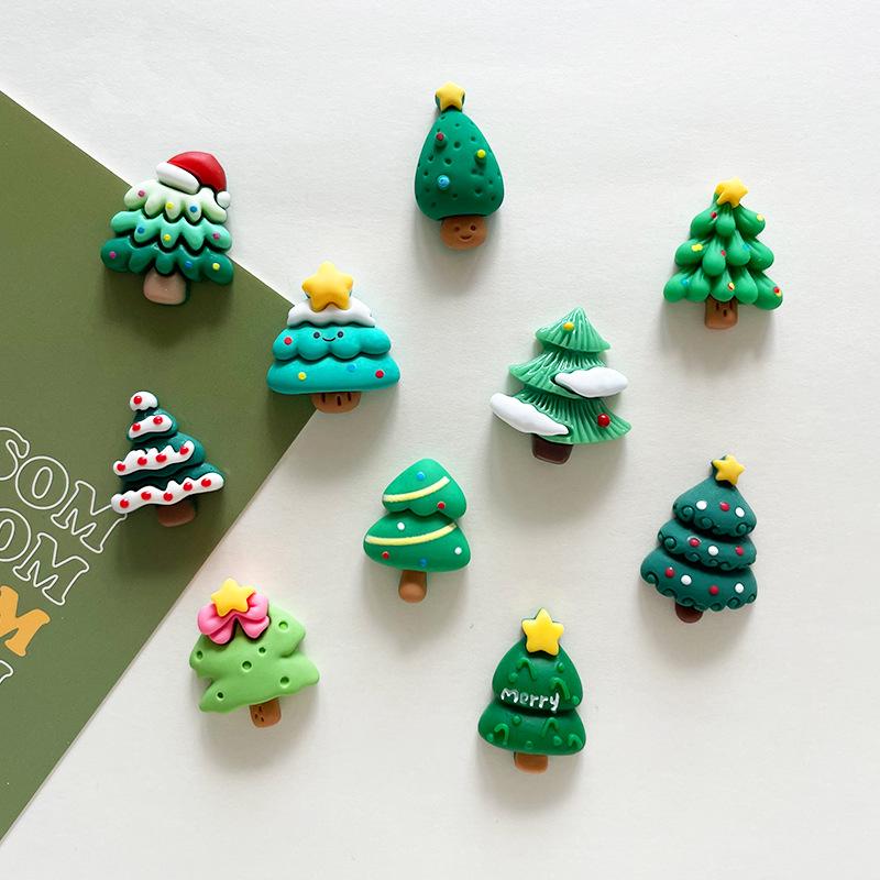 3D Nordic Santa & Reindeer Christmas Refrigerator Magnets