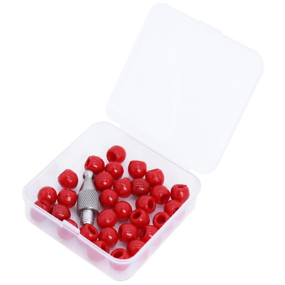 

30Pcs Accessories Car Dent Repair Tool Manual Hook Top Pit Top Head Auto Body Repair 30Pcs