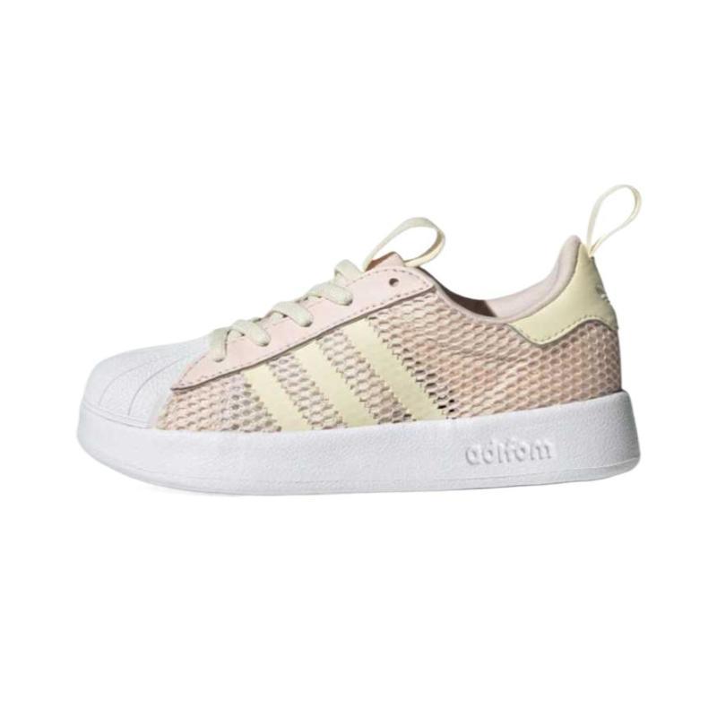 

Adidas Originals SUPERSTAR 360 Abrasion Resistant Low Top Kids Lifestyle Shoes Wonder Quartz/Warm Vanilla/White Kids Sneakers JR7413 34