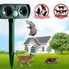 Eco-friendly Garden Deterrent Ultrasonic Bird Dog Chaser Repellent Pest Control Animal Repeller