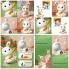 Cute Bunny Coin Bank Large Capacity Cartoon Creative Anti-fall Plastic Savings Jar Gift For Boys And Girls