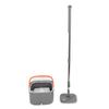 Mop Bucket Set with 2 Pieces Cloth 360 Degree Rotating Microfiber Mop Tool Dry and Wet Floor Mopping