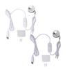 2pcs 6.6ft Cable USB Mini Spotlights 5V Small Spot Lights LED Spotlights  Display Cabinets