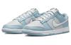 Nike Dunk Low 'Fleece Swoosh Light Blue' FB1871-011