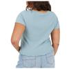 BRAVE SOUL Womens/Ladies Ribbed Plus T-Shirt