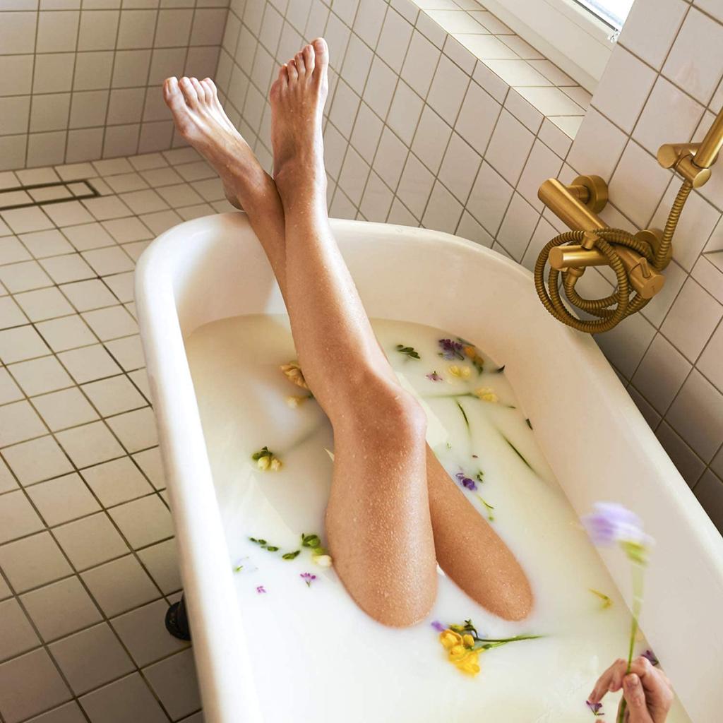 YOPE Natural Body with a Wort scent to lift your Made with natural Shower gel for dry ECOCERT Soap, 400ml, St. John's spirits. 97% ingredients. skin.