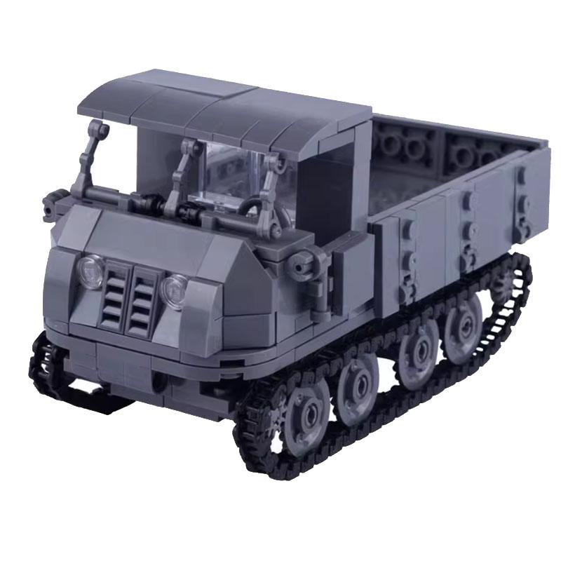 Vojenský US Francie UK Obrněné Vozidlo MOC Stavebnice Voják Figurka Tank Dělostřelecký Vůz Dělo Sanitka Transportní Hračka K33
