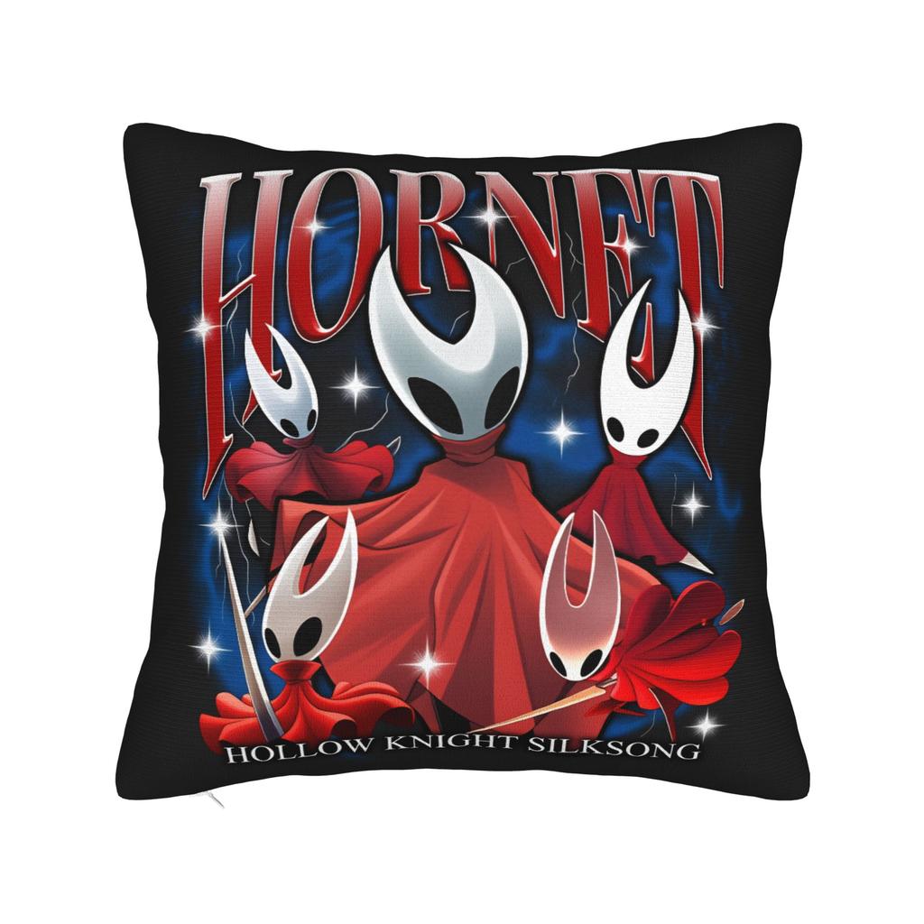 Hollow Knight Silksong Pillow Case Square Pillow Cover For Sofa Car Home Decor Morden Cushion Cover