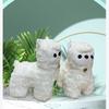 Plush Toy Doll New Super Cute Simulation Lamb Doll Alpaca Ornament Birthday Gift Grab Machine Doll