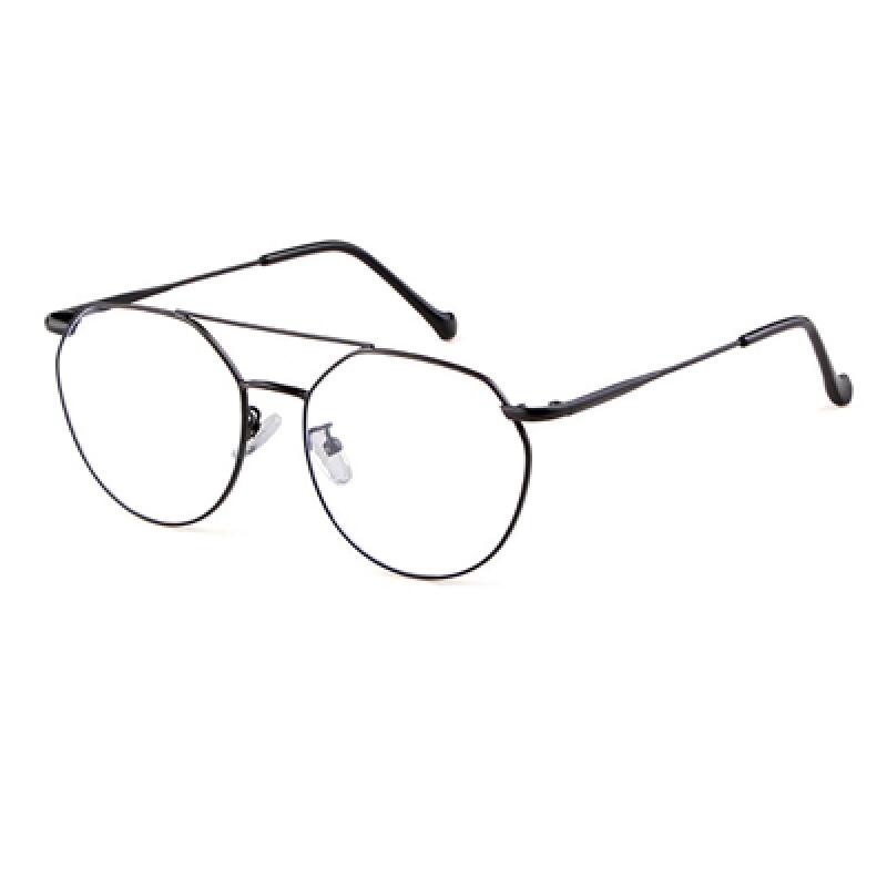LK9806 Blue Light Blocking Glasses Frame_C1 BLACK