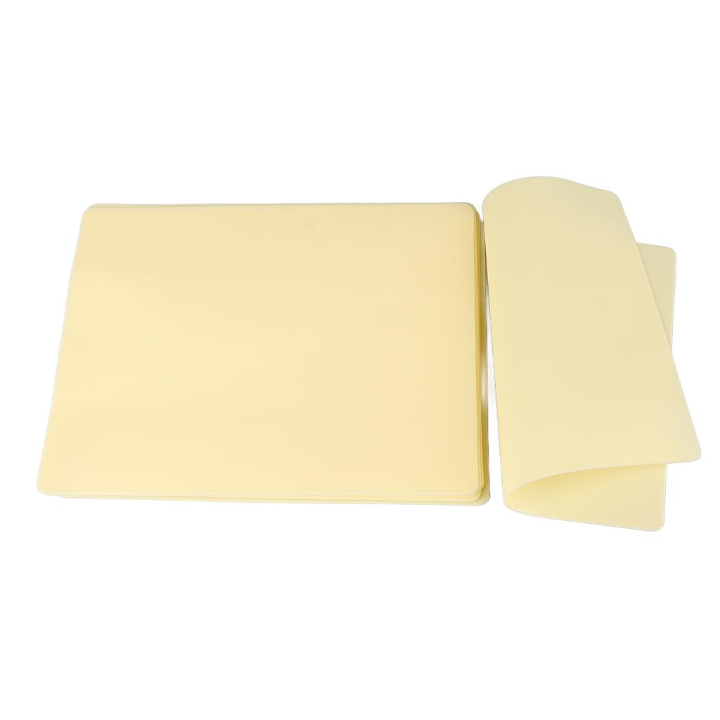 10pcs Tattoo Practice Microblading Reusable Silicone Skin Blank Tattooing Practice Skin