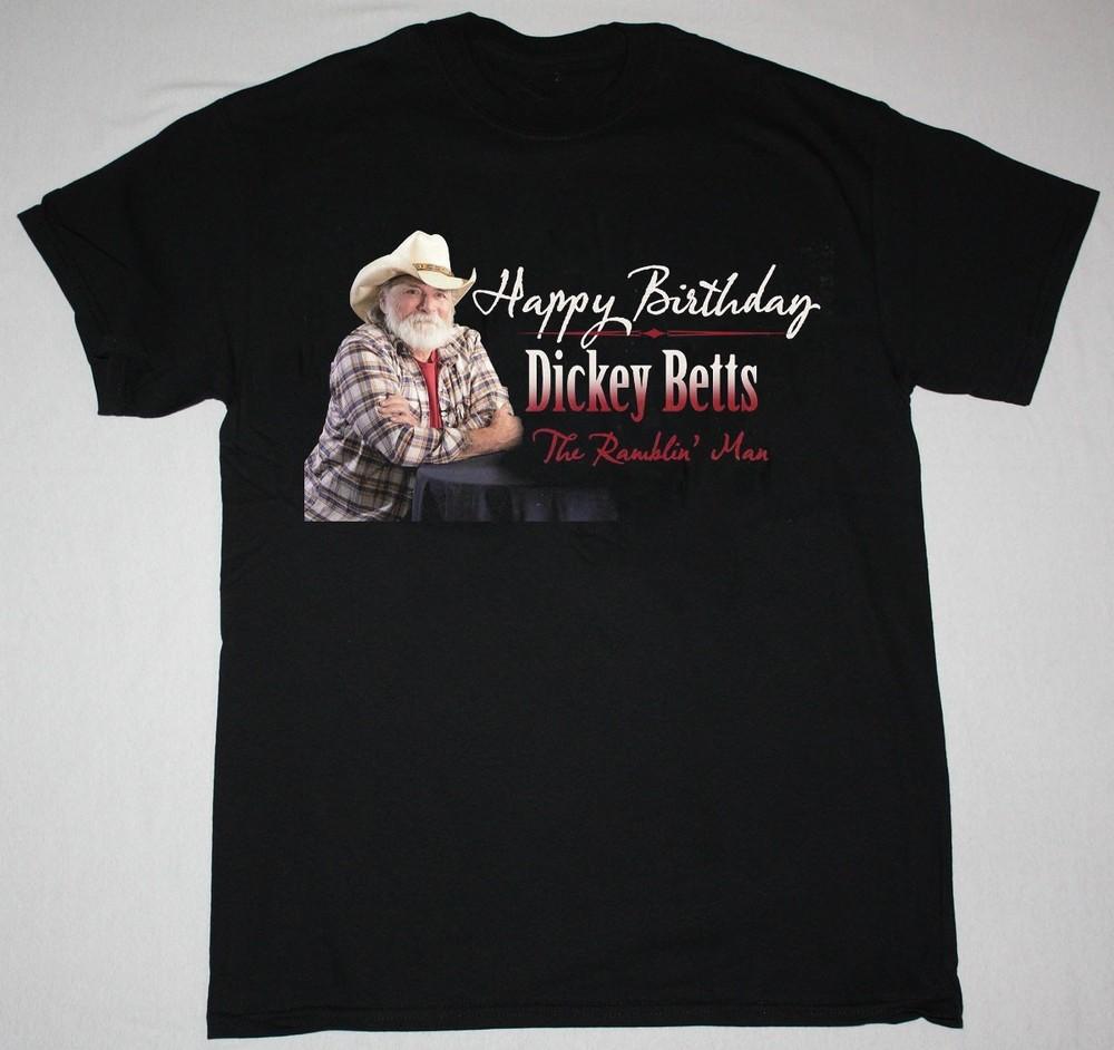 1943-2024 Dickey Betts Happy Birthday Shirt Unisex Concert S-5XL B115 Unisex T-Shirt