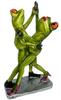 Dancing Frog Figurine