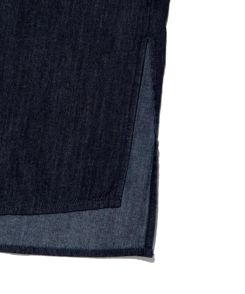 LEE Denim Shirt Long Dress Indigo Raw