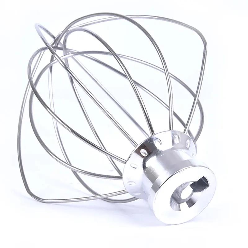Stainless Steel Wire Whip Kitchen Electric Mixer Accessory Replacement For Stand Mixer With Whisk Attachment Suitable for 4.5L