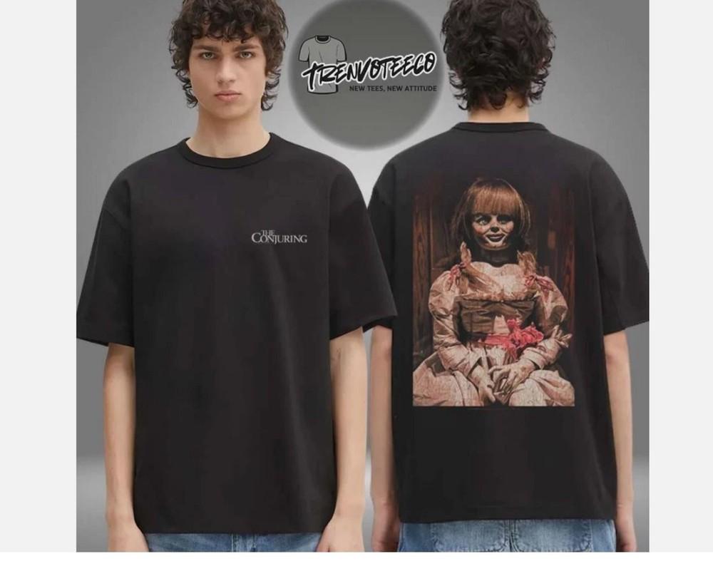 Заклятие Последние обряды Аннабель Двусторонняя унисекс футболка Унисекс футболка XL