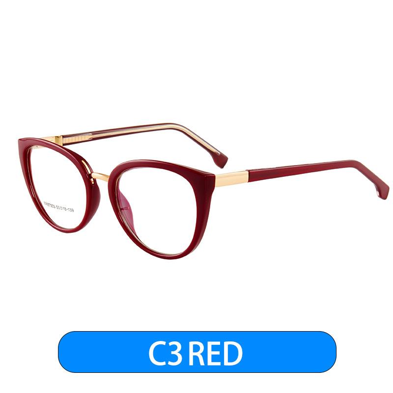 Elegant Women'S Reading Glasses Ultralight Fashion Pink Eyeglasses Cat Eye Anti-Blue Light Eyewear For Female  Lectura