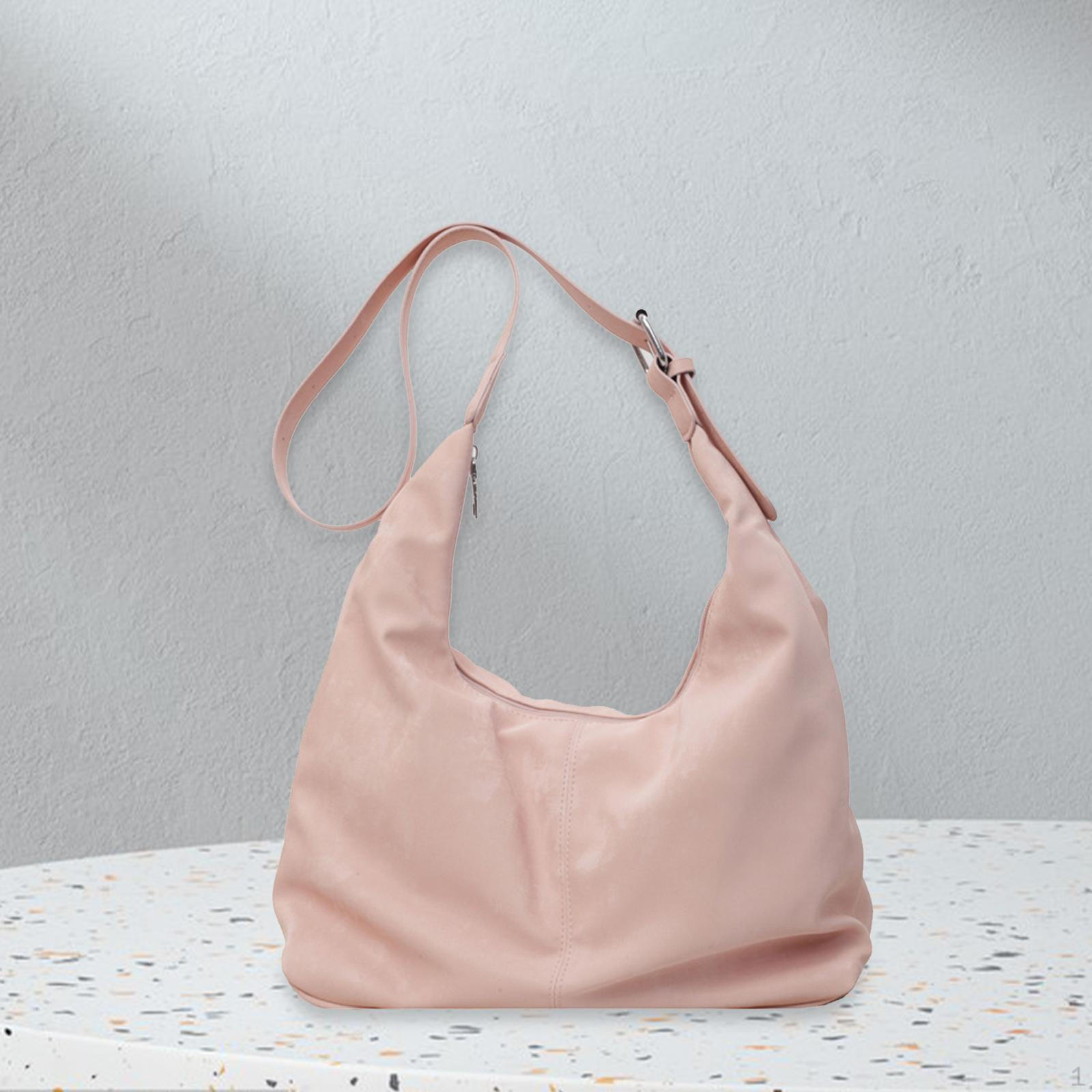 

Women Shoulder Bag Female Ladies Purse for Spring Travel Street Commuting Summer рожевий