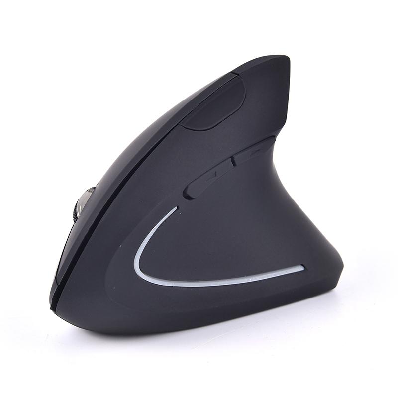 Drahtlose vertikale Gaming-Maus Optische ergonomische Mäuse 1600Dpi Gamer-Maus