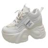 Fashion New Women's Luxury Sneakers Fashion Trend Versatile Casual Shoes Thick soled 9cm Height Increase Outdoor Sports Running Shoes