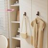 Nordischer Stil Holz Wandhaken Selbstklebend Montiert Zum Aufhängen Mantel Handtuch Kleidung Decke Hut Rucksack Bademantel Eingang Schlüsselhalter