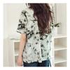 Navava Men Retro Print Slim Fit Short Sleeve Shirt Nb2063