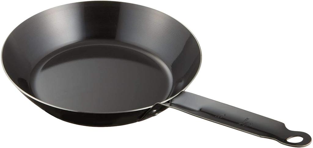 Kanda Iron Frying Made in Thick IH Product 018136 Pan, 18cm, 1.6mm Thick, Japan, Bottom, Compatible, Steak, Outdoor, Code