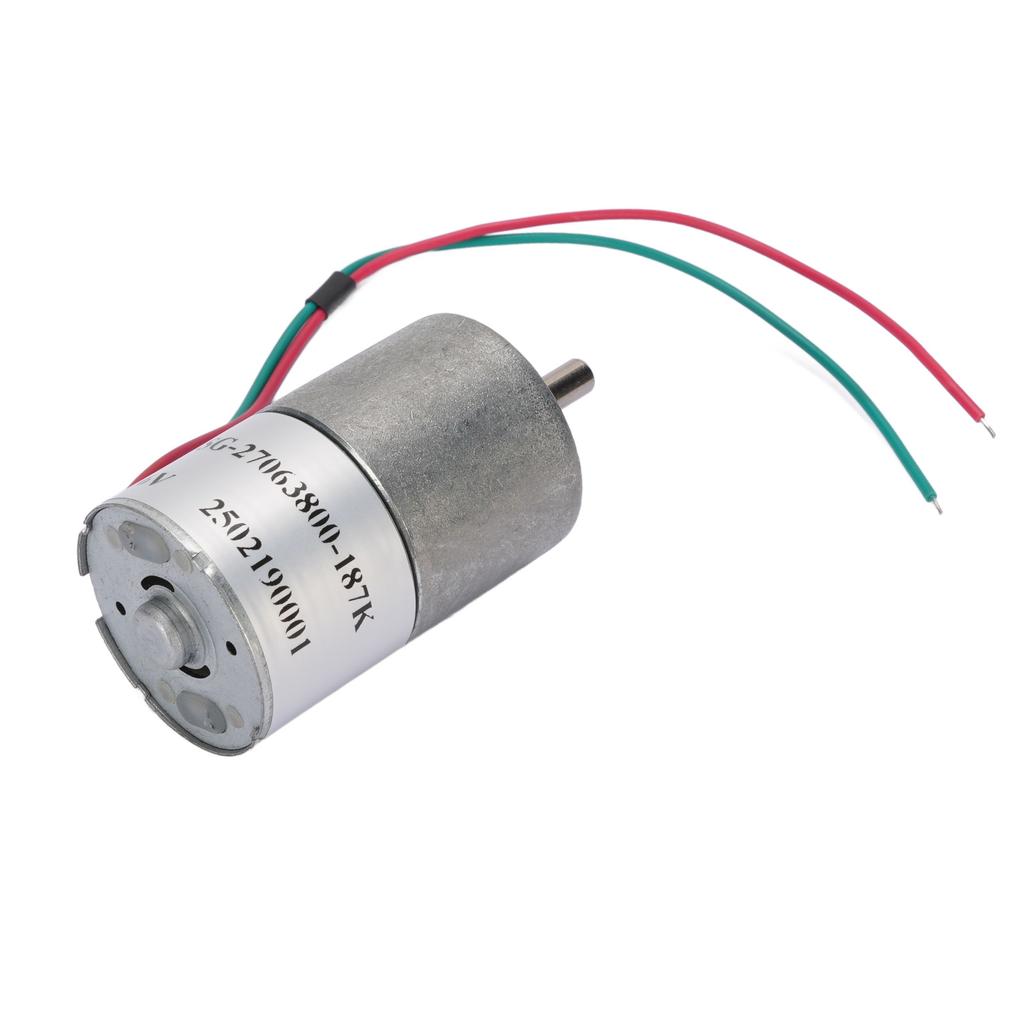 DC Převodový motor 27mm Měděný Bezhlučný Motor s převodovkou pro Dvířka pro domácí mazlíčky Elektronický zámek