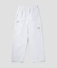 AGOD Carpenter Daimaru Sweat Wide Pants [White Melange]