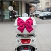 Cute Helmet Bow Fashionable Cloth EyeCatching Vehicle Accessory for Women, Girls,