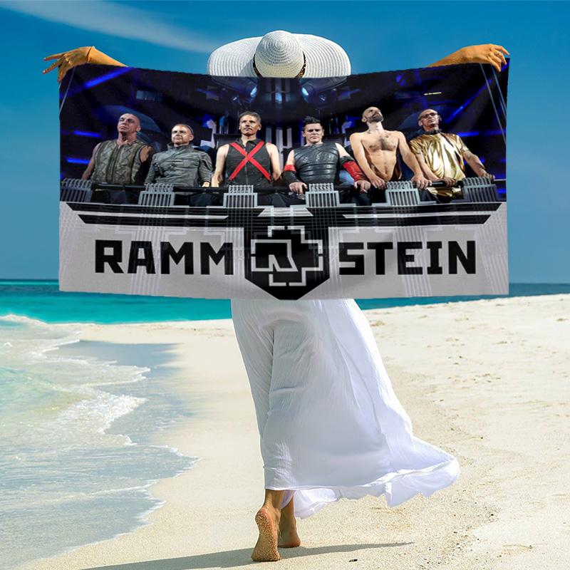 Till Lindemann, Lead Singer of the German Heavy Metal Rock Band Rammstein, Outdoor Camping Vacation Swimming Beach Scarf Decorative Blanket F9