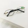 High Quality Real Glass Lens Reading Glasses Men Women Square Full Frame Presbyopic Glasses Anti-Scratch Diopter Eyewear