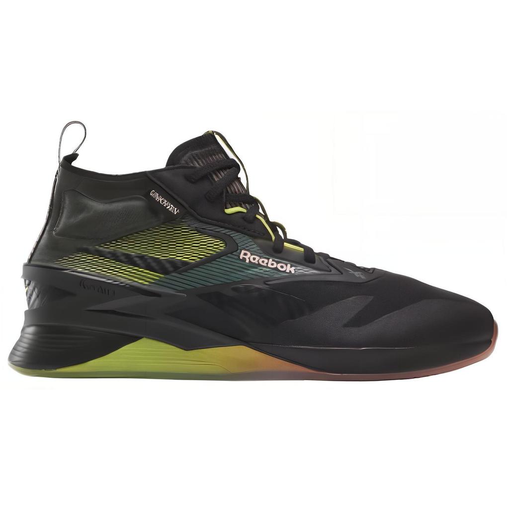 Reebok Nano Unknown Comfortable Low-Top Training Shoes Unisex Sneaker Black Green 100074116