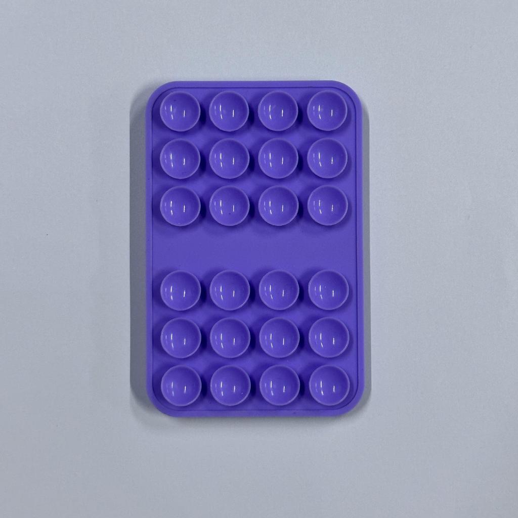 Dual-Sided Silicone Suction Cup Holder for Bathroom, Kitchen, and Phone