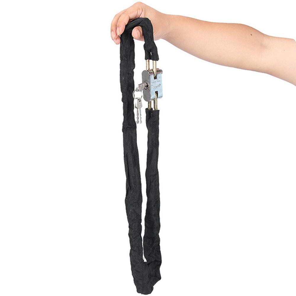 Bike Metal Cycling Security Anti-theft Heavy Duty Padlock Chain Lock Bike Accessories Bicycle Lock