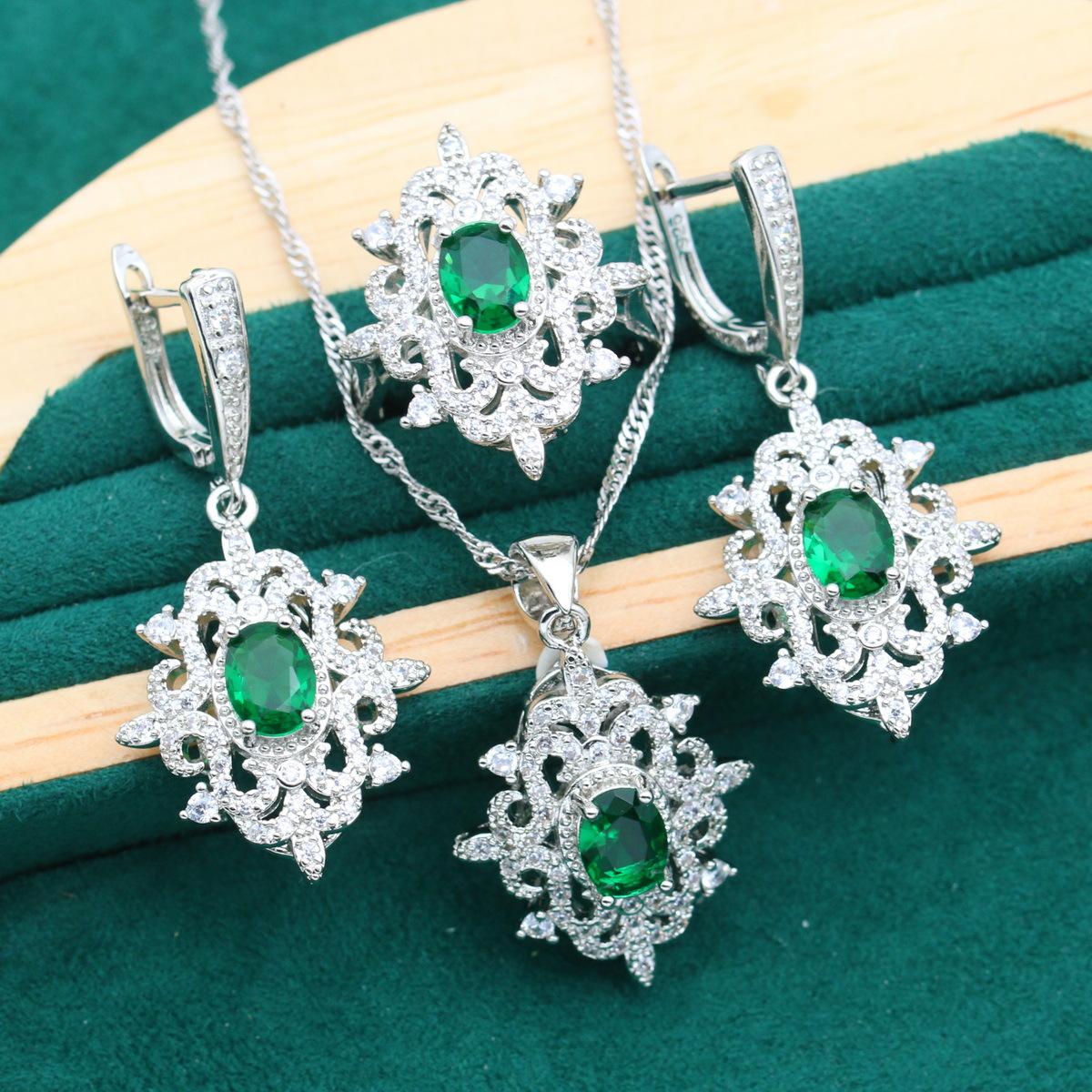 

Супер элитные ювелирные изделия Европейский и N ожерелье кольцо серьги комплект ювелирных изделий 10 yards