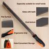 SPEEDWOX Metal File, Ironworking File, Flat, 365mm, Metal Hand File Tool, Double-Edged, Plastic File, Ironworking File, All-Purpose File, Ironworking