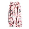 Women's Summer Cotton Silk Nine-Point Wide-Leg Pajama Pants - Plus Size, Loose, Breathable, Cooling, Ideal for Beach and Air Conditioning Comfort