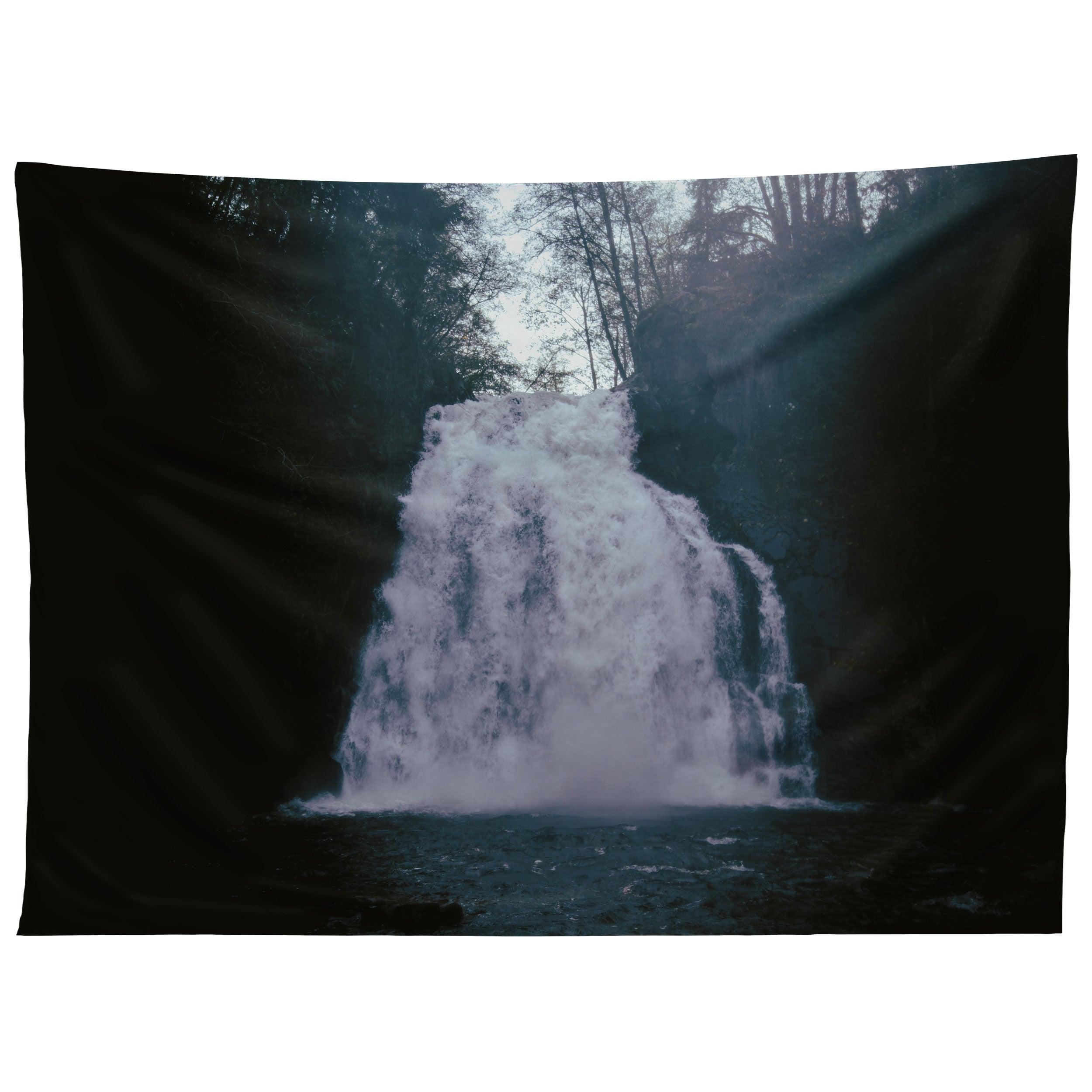 DARK WATERFALL tapestry 75x100
