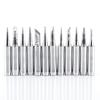 12Pcs    Free Replacement Soldering Solder Iron Tips Station Tool Kit