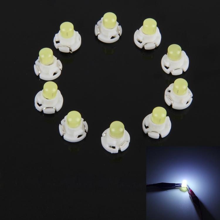 10 KS 2W T4.2 Klínová LED žárovka pro osvětlení přístrojové desky Kontrolka přístrojového štítu