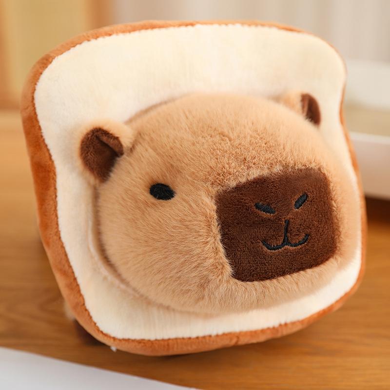 25/35cm Cosplay Capybara Animal Plush Pillow Stuffed Fluffy Lion Bee Flower Cartoon Plushie Birthday Gift