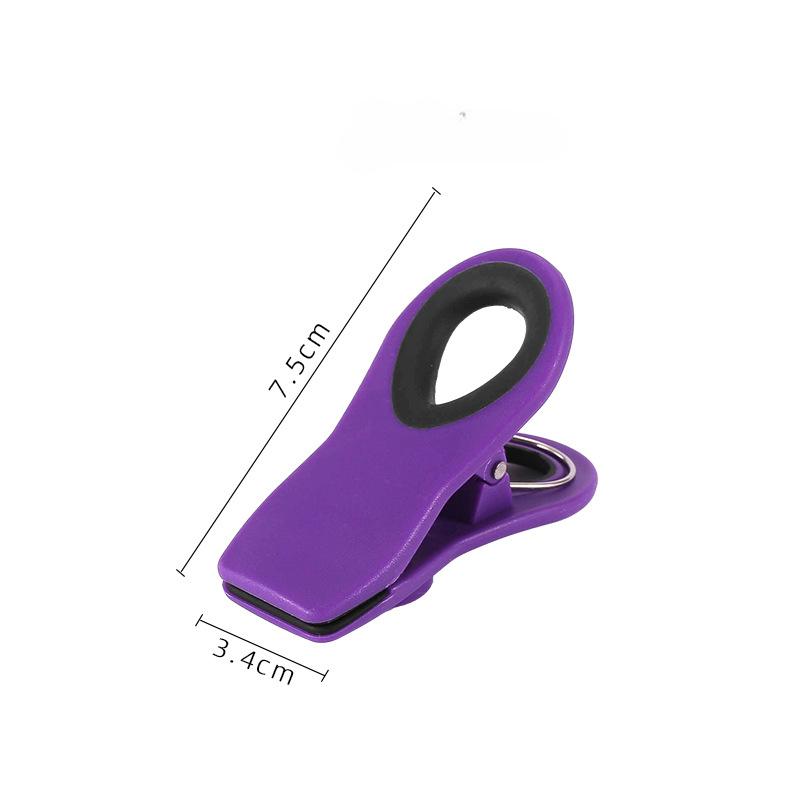 Refrigerator sticker clip Household snacks moisture-proof sealing clip Simple plastic bag multi-purpose food grade sealing clip