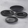 Black Beef Flat Plate Japanese Dinner Plate Cooking Dishes Melamine Plate  Restaurant