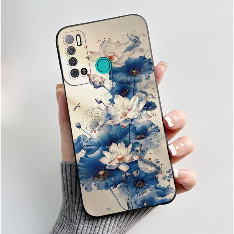 Protective Shockproof Soft Phone Case For Tecno LC7/Pouvoir 4/Pouvoir 4 Pro/LC8/Spark Power 2 Black Case Unique Design Cover