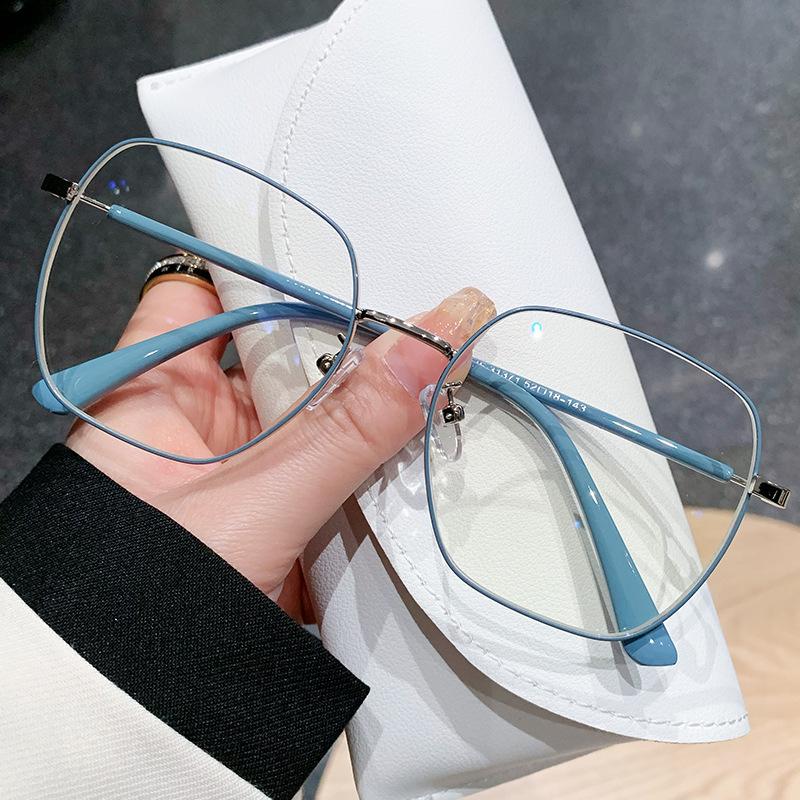 

Очки против синего света, Коричневая близорукость, Мужские и женские без лица, Маленькое лицо, Можно оснастить оправой для очков с квадратной оправой большой степени