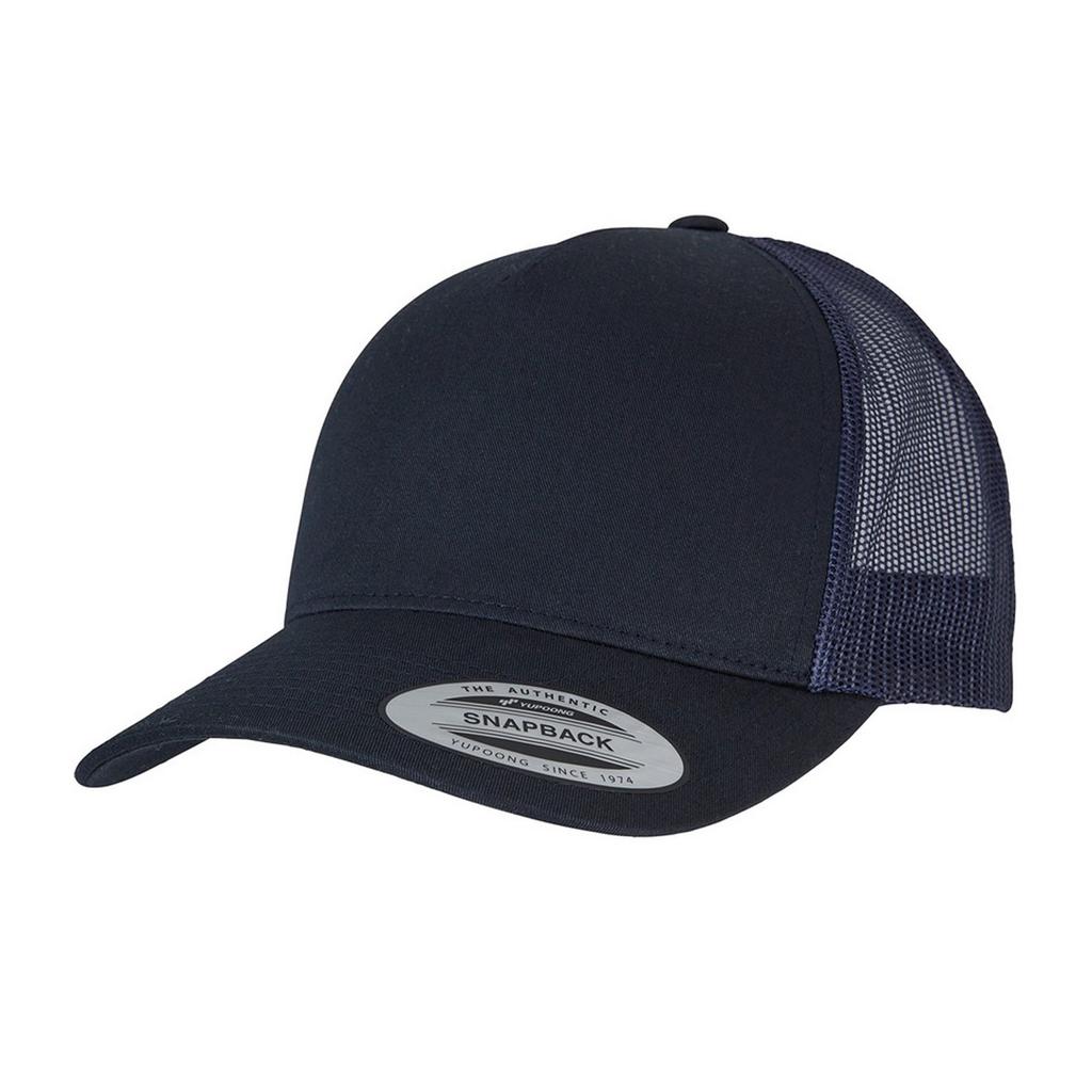 Gorra de camionero Flexfit YP Classics Retro de 5 paneles
